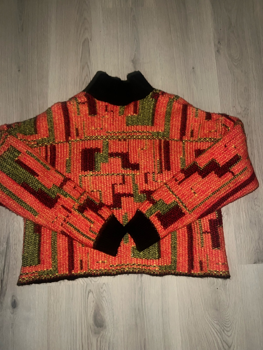 Collusion Geometric Sweater Size M - Picture 14 of 17